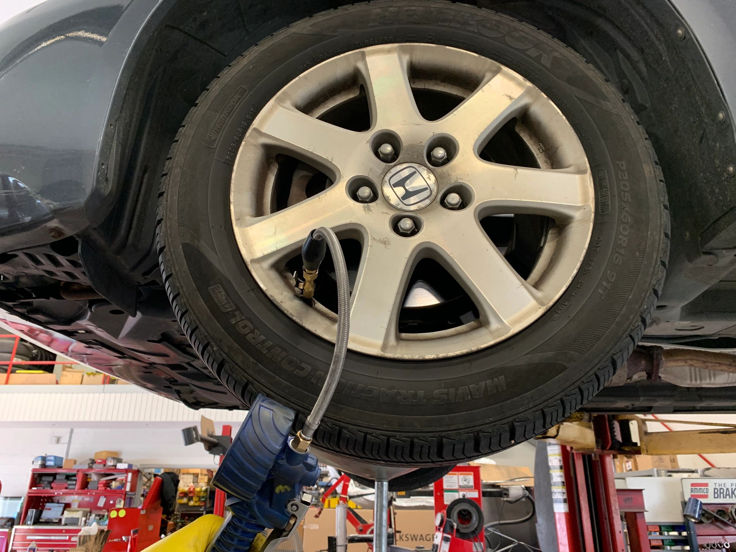 Why does my tire light come on in the Winter?